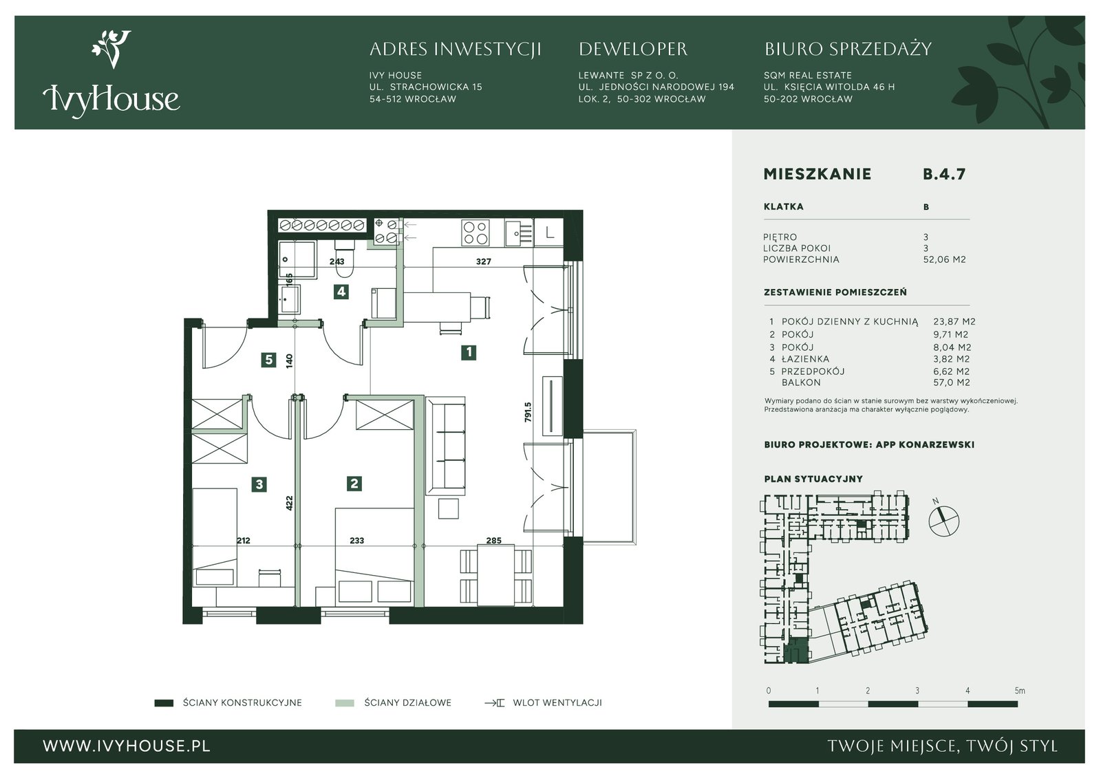 Rzut B.4.7 — Ivy House