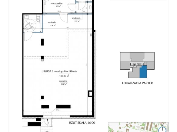 6 — Brylantowa 21 – lokale usługowe