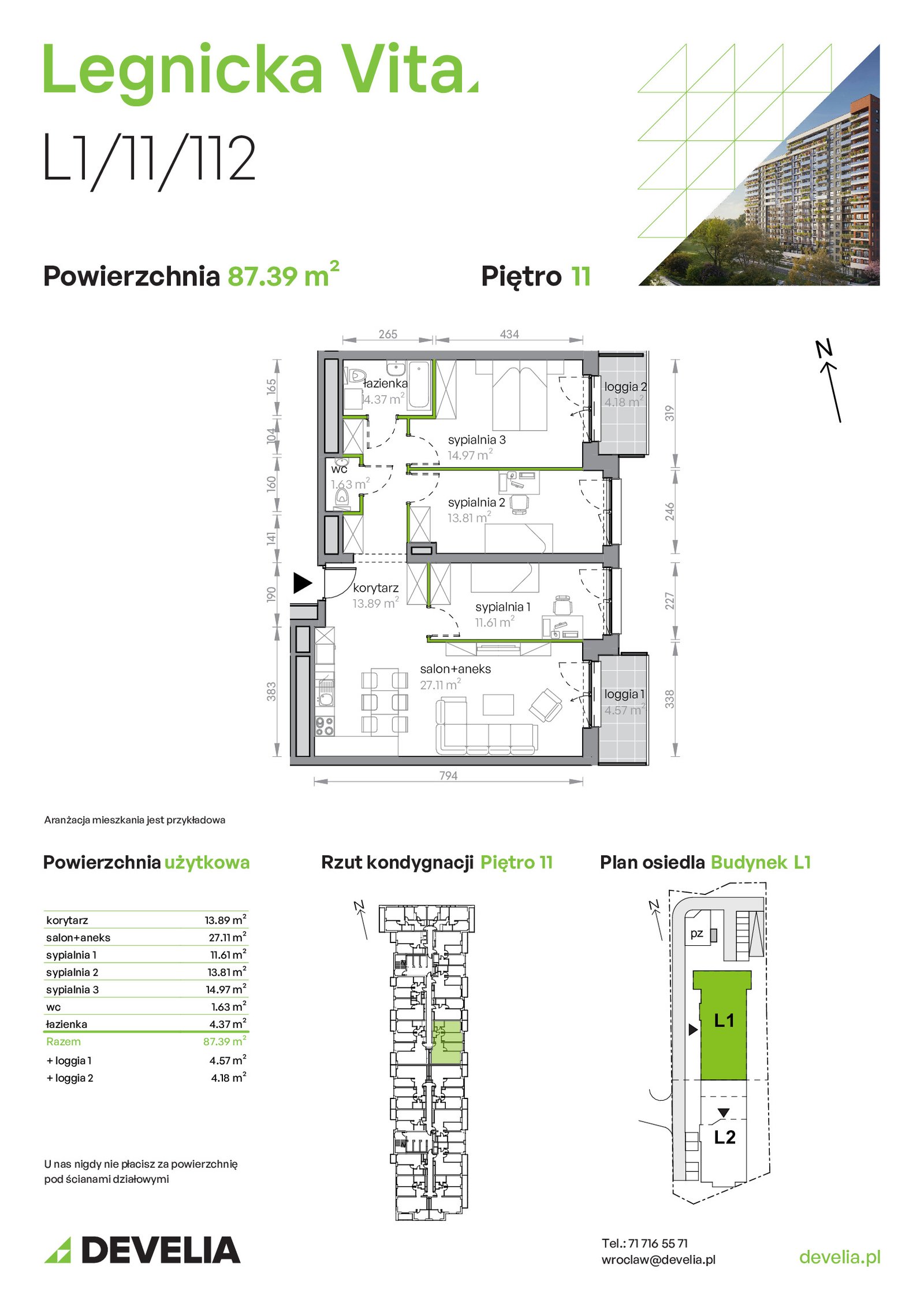 Rzut L1/11/112 — Legnicka Vita