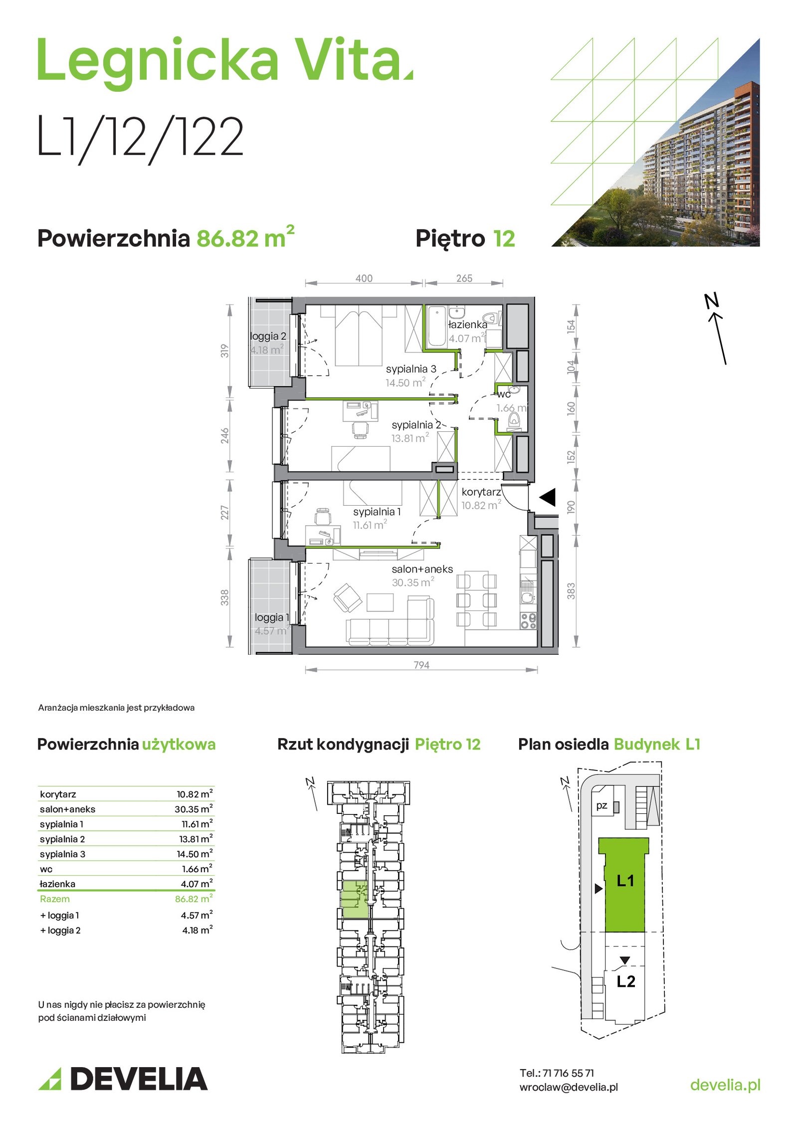 Rzut L1/12/122 — Legnicka Vita