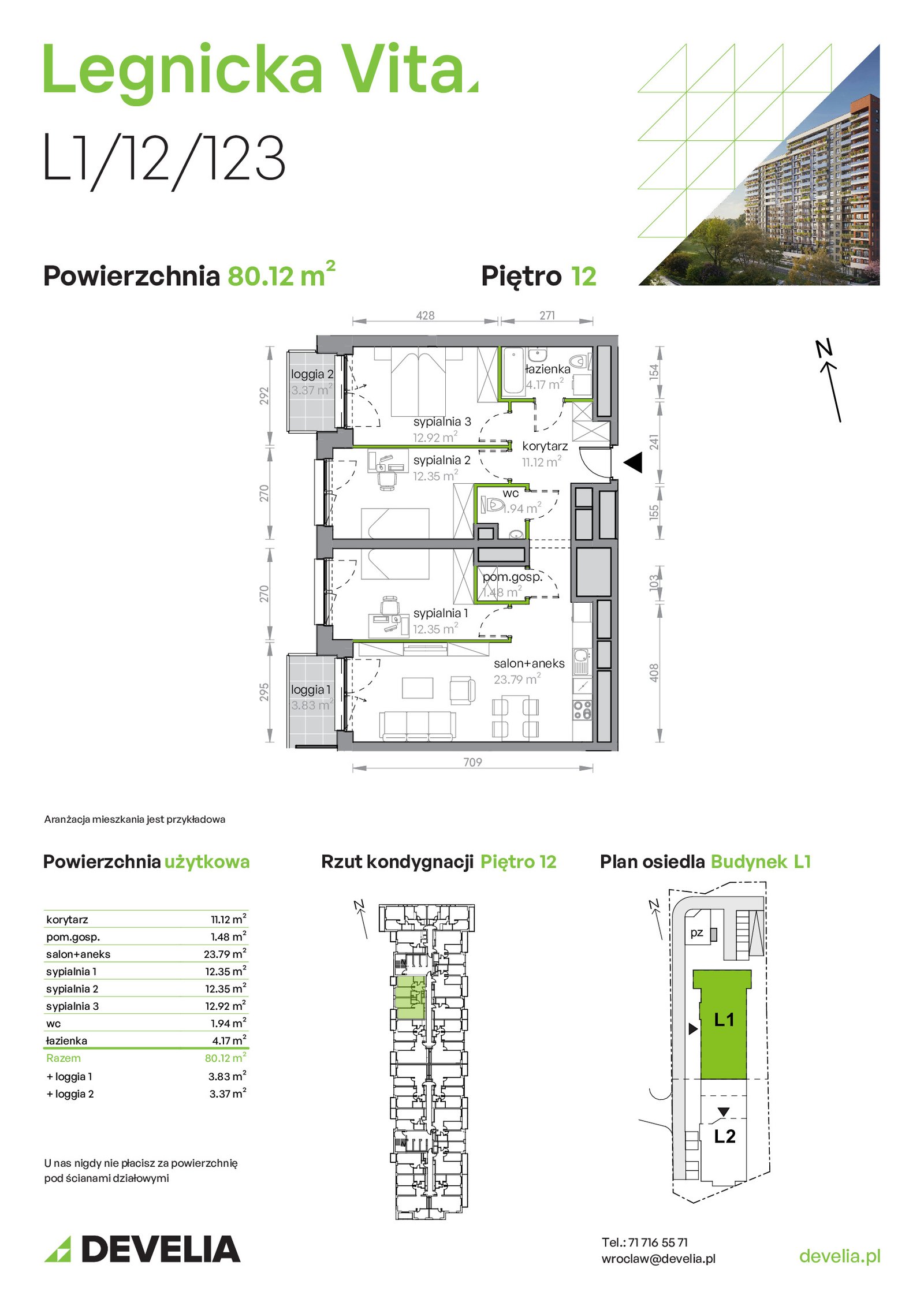 Rzut L1/12/123 — Legnicka Vita