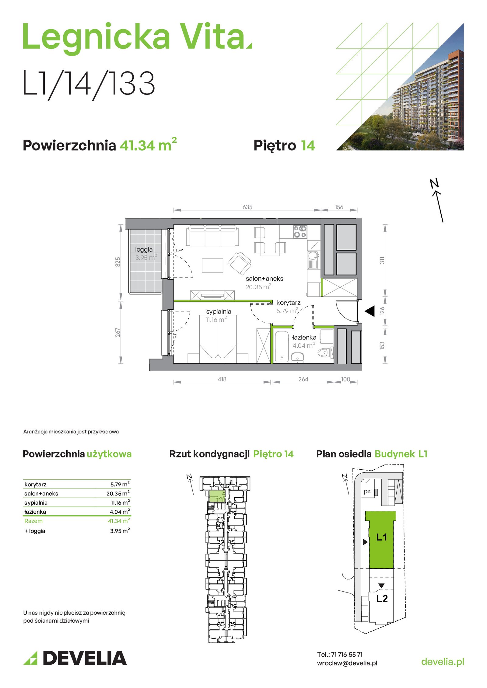 Rzut L1/14/133 — Legnicka Vita