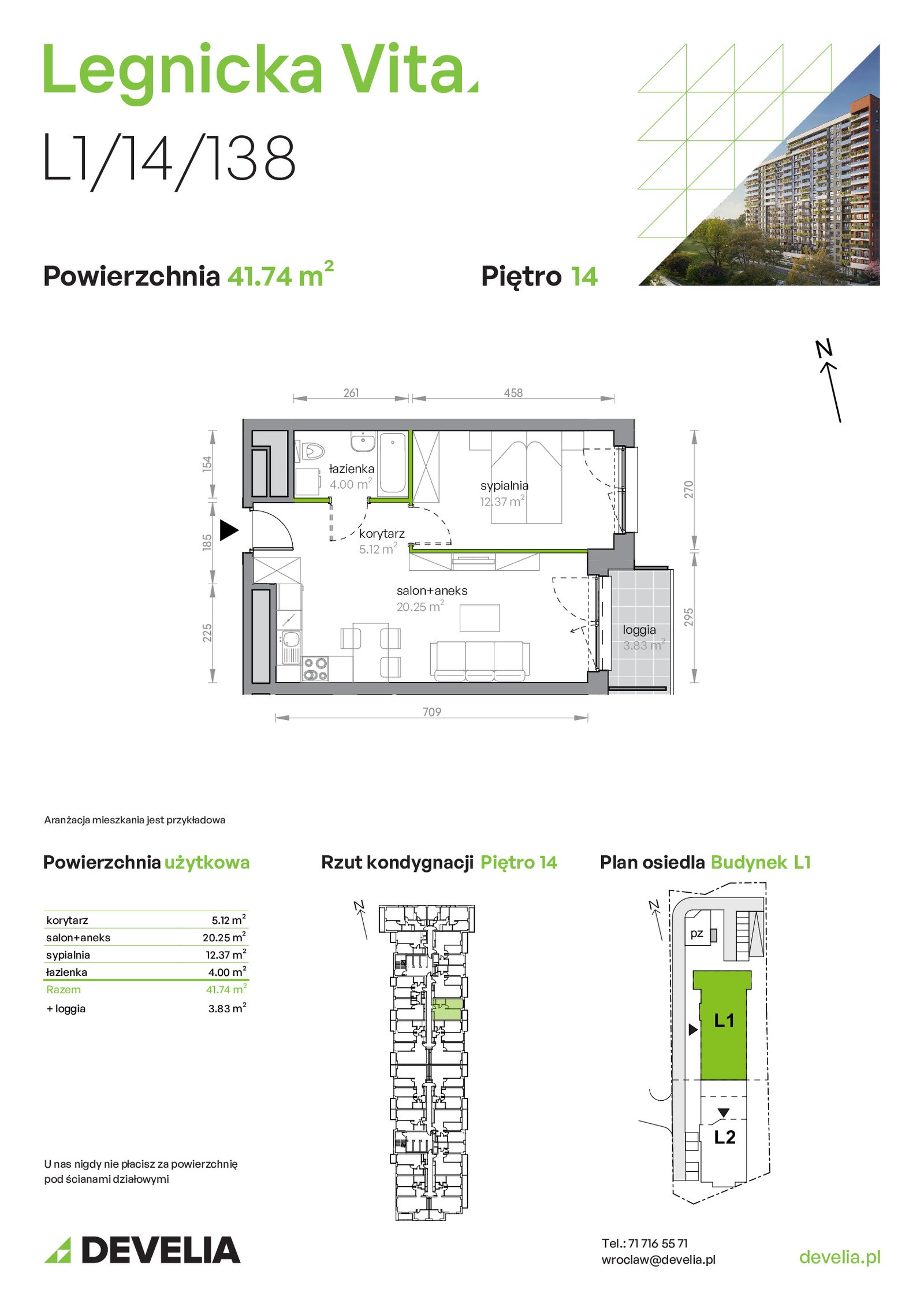Rzut L1/14/138 — Legnicka Vita