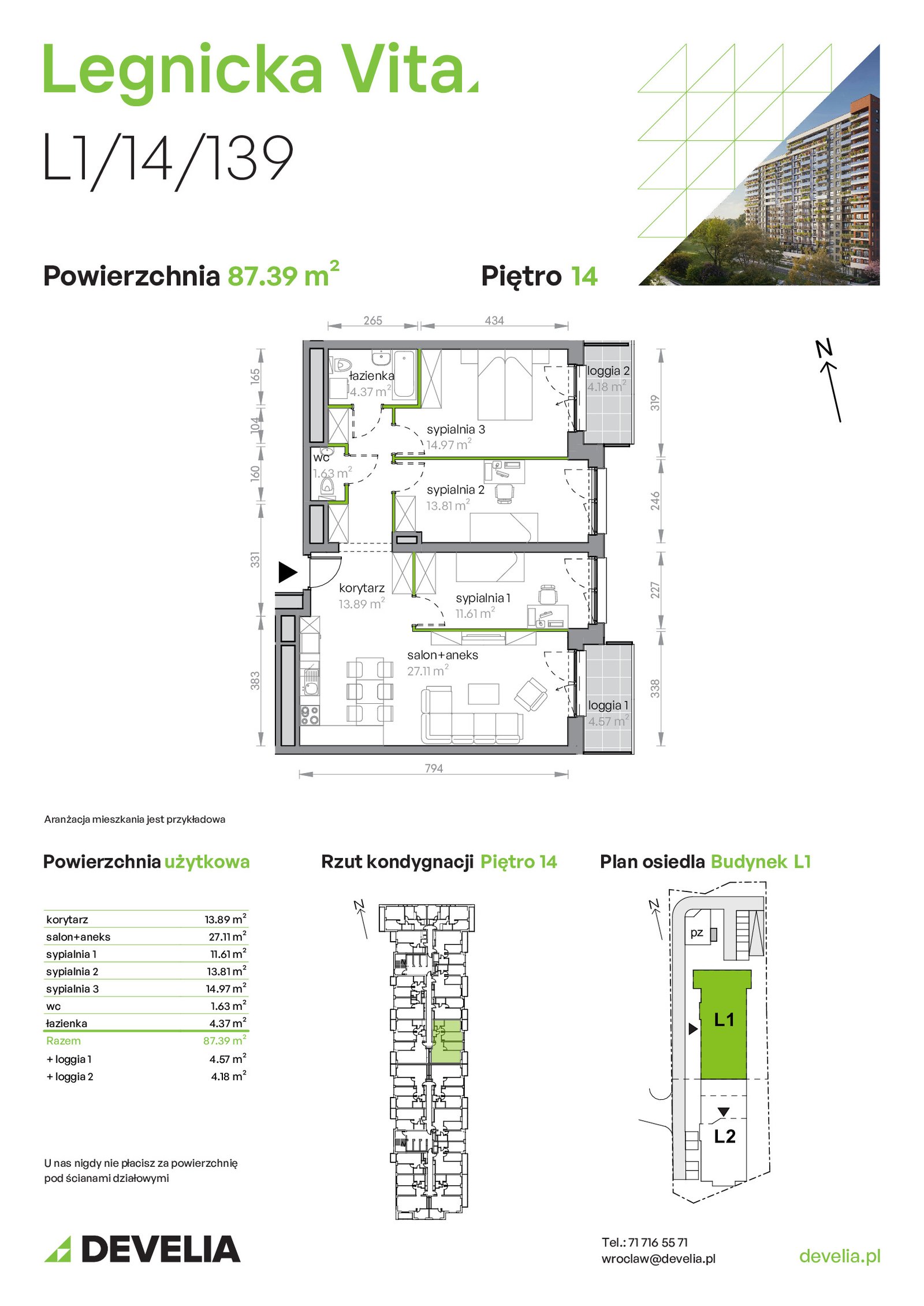 Rzut L1/14/139 — Legnicka Vita