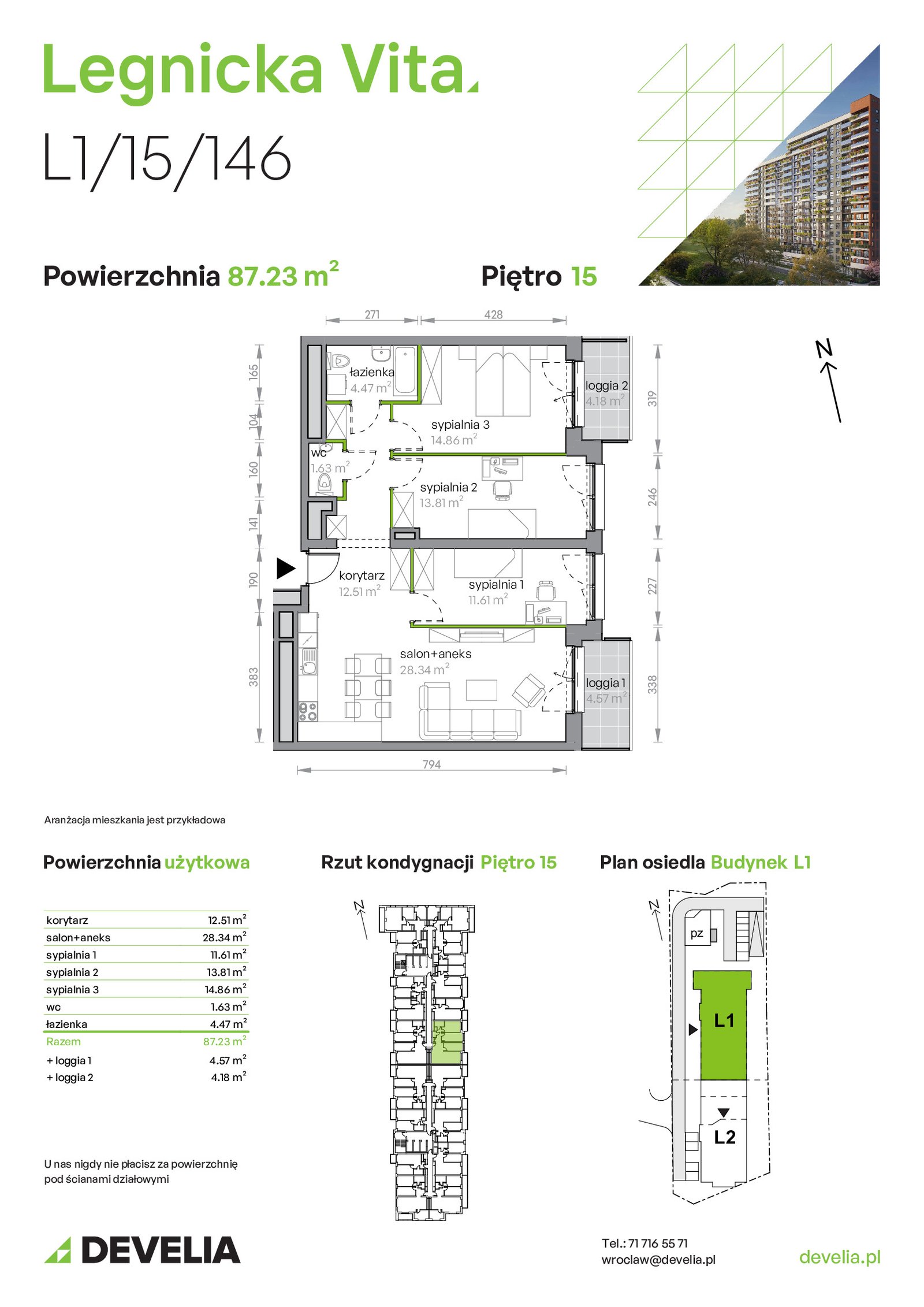 Rzut L1/15/146 — Legnicka Vita