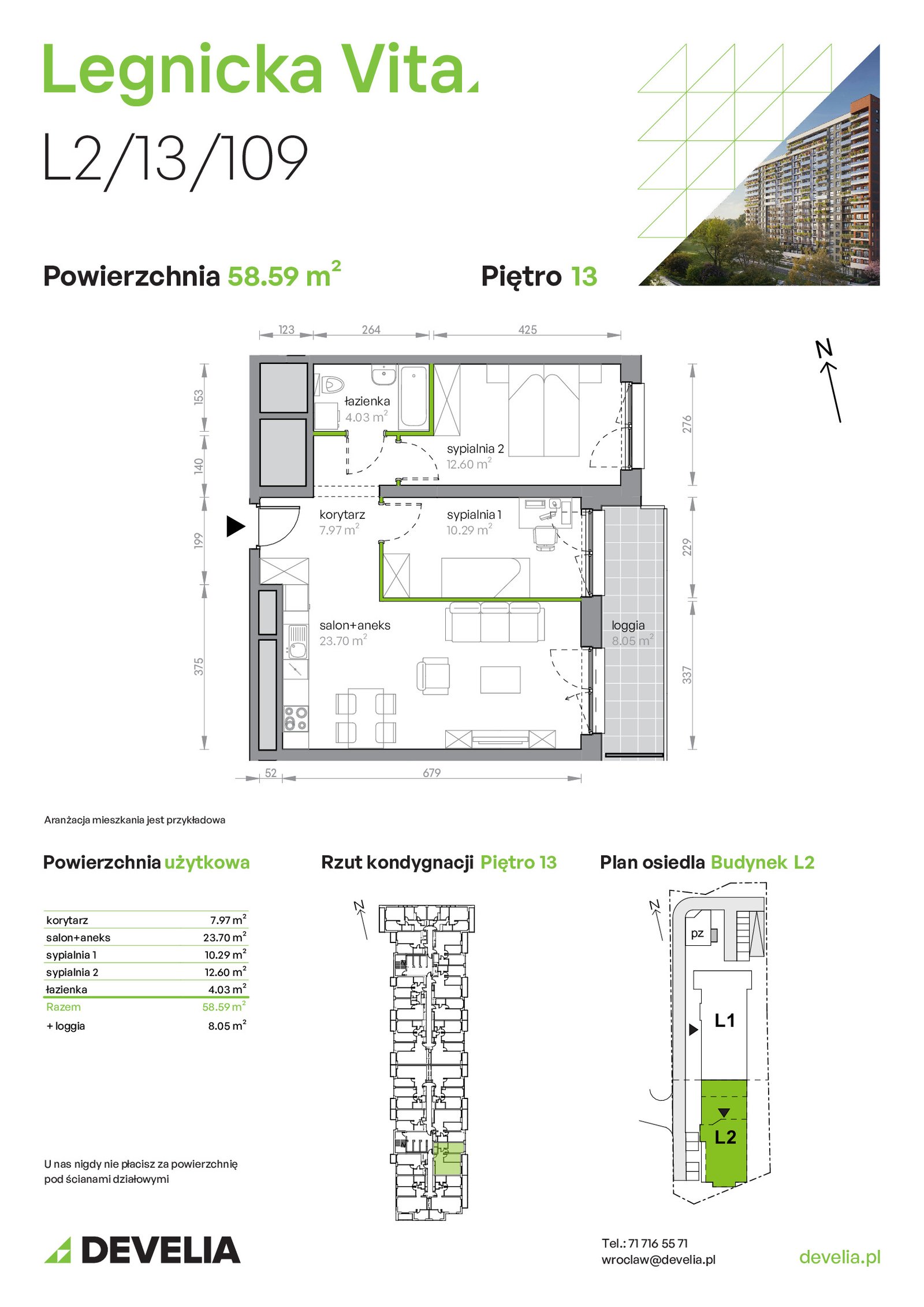 Rzut L2/13/109 — Legnicka Vita