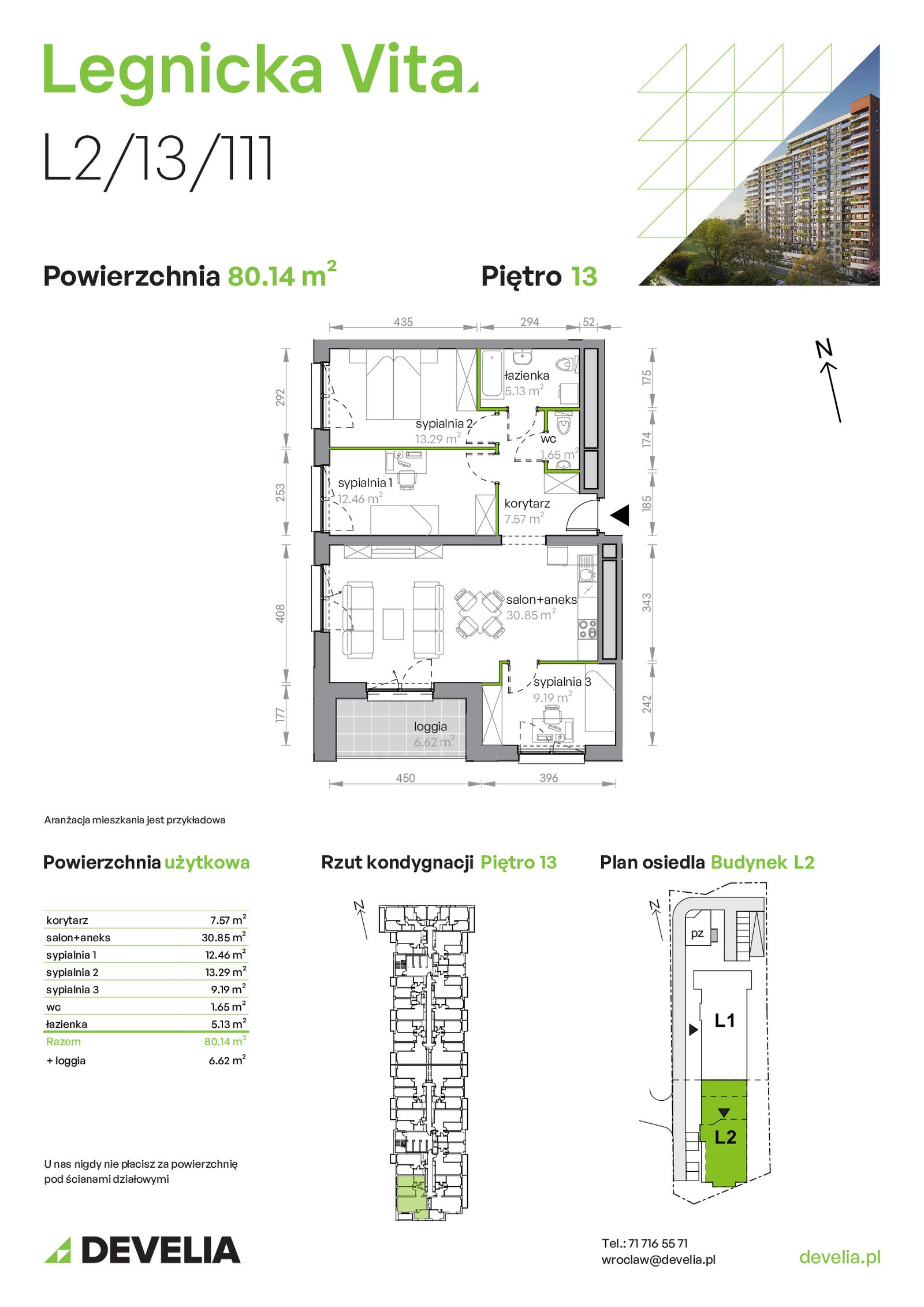 Rzut L2/13/111 — Legnicka Vita