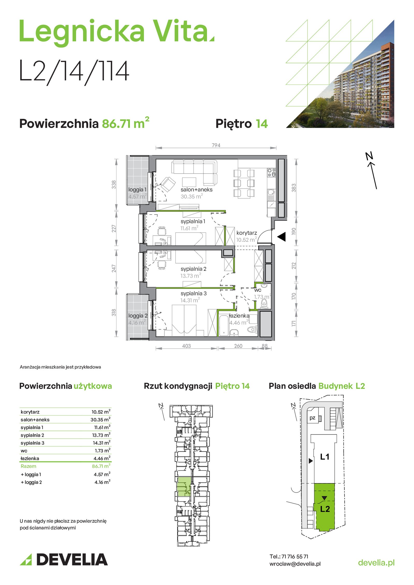 Rzut L2/14/114 — Legnicka Vita