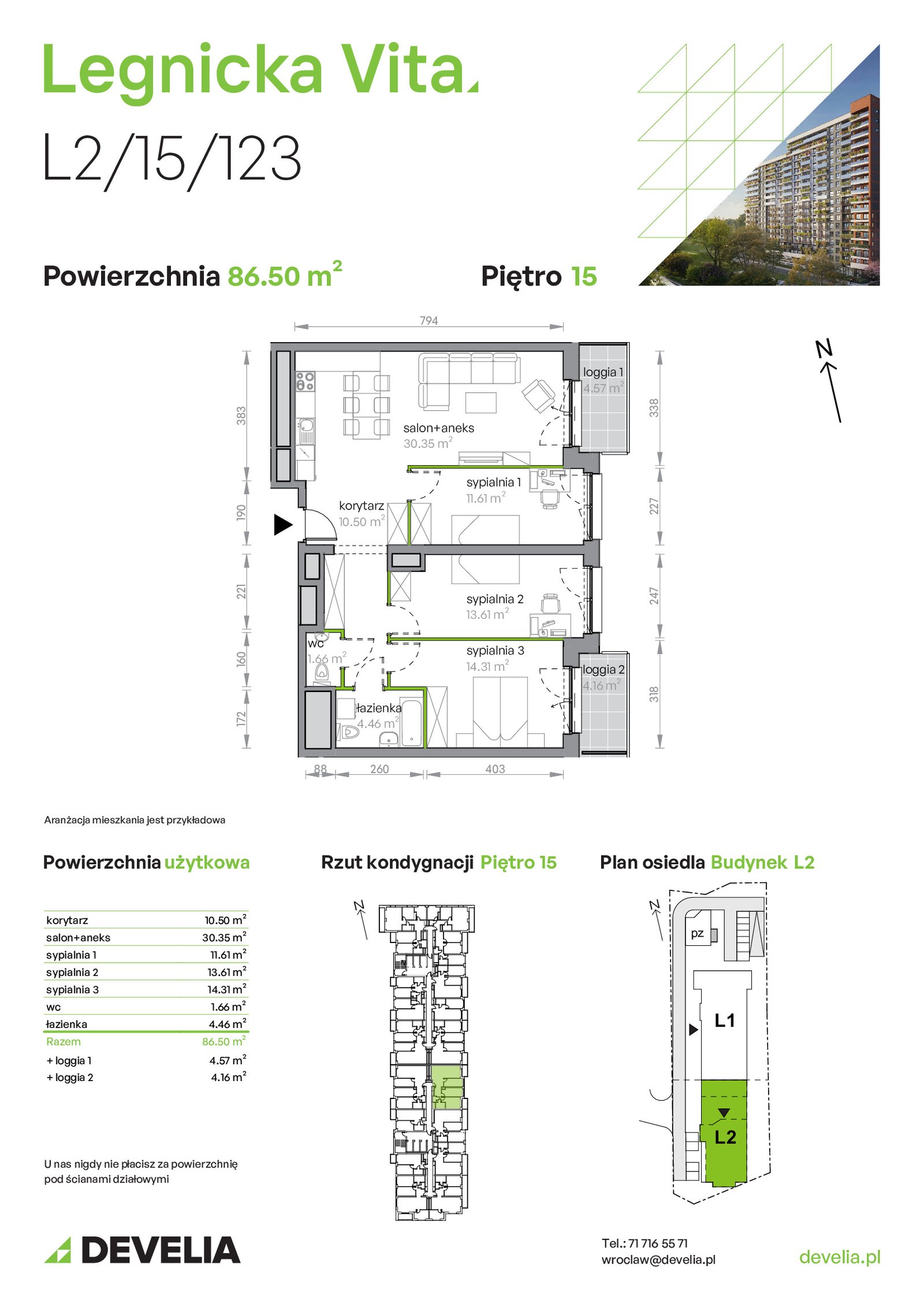 Rzut L2/15/123 — Legnicka Vita
