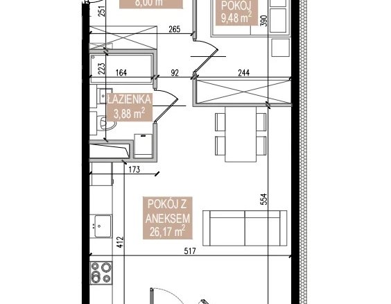 SWA/1/08/A — Apartamenty Świeradowska