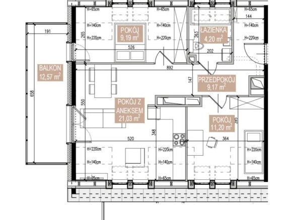 SWA/2/31/E — Apartamenty Świeradowska