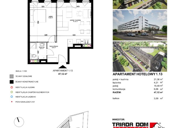 1_13 — Zwycięska 3 – apartamenty inwestycyjne