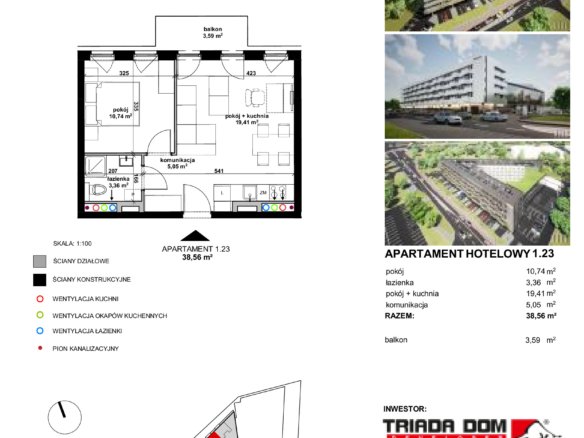 1_23 — Zwycięska 3 – apartamenty inwestycyjne