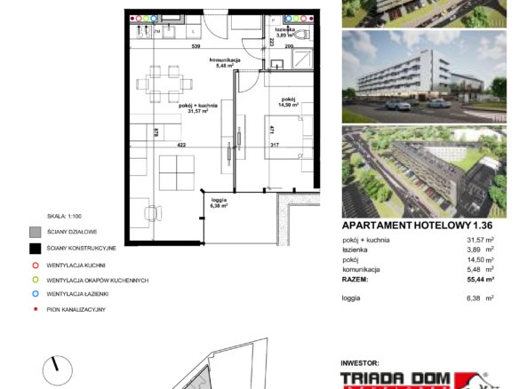 1_36 — Zwycięska 3 – apartamenty inwestycyjne