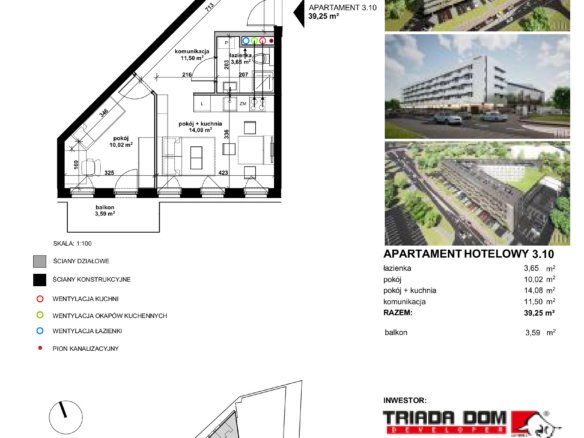 3_10 — Zwycięska 3 – apartamenty inwestycyjne