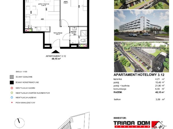 3_12 — Zwycięska 3 – apartamenty inwestycyjne