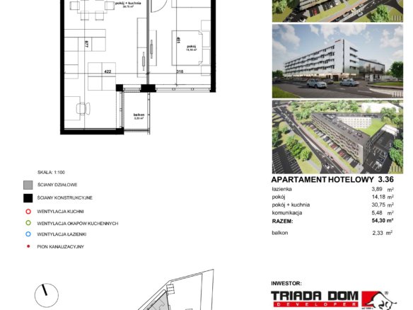 3_36 — Zwycięska 3 – apartamenty inwestycyjne