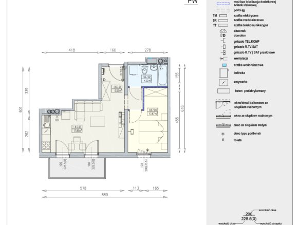 K1 1/8/7/2a — Południk 17