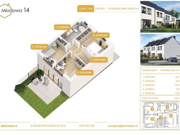 14B — Domy szeregowe Trzebnica