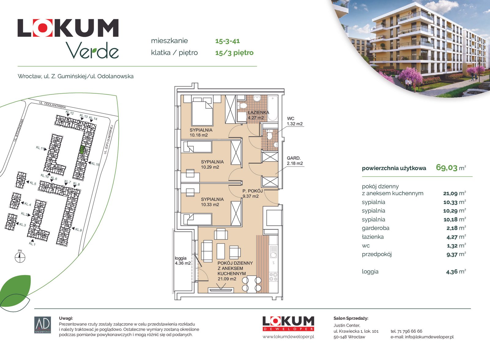 Rzut 15-3-41 — Lokum Verde etap III