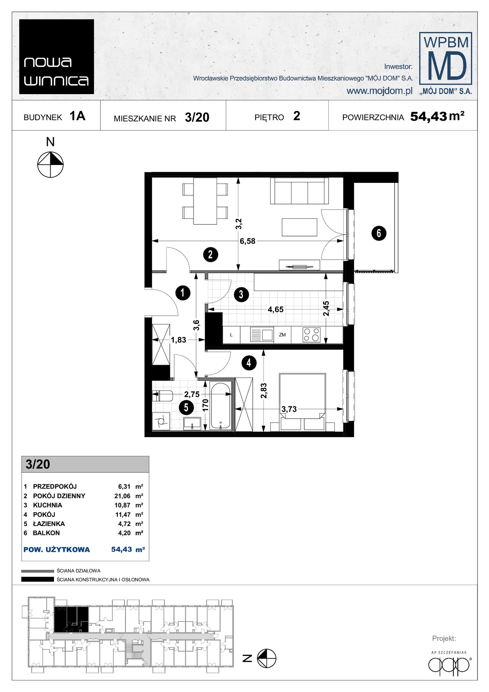 Rzut 3_20_1A — Nowa Winnica etap 2