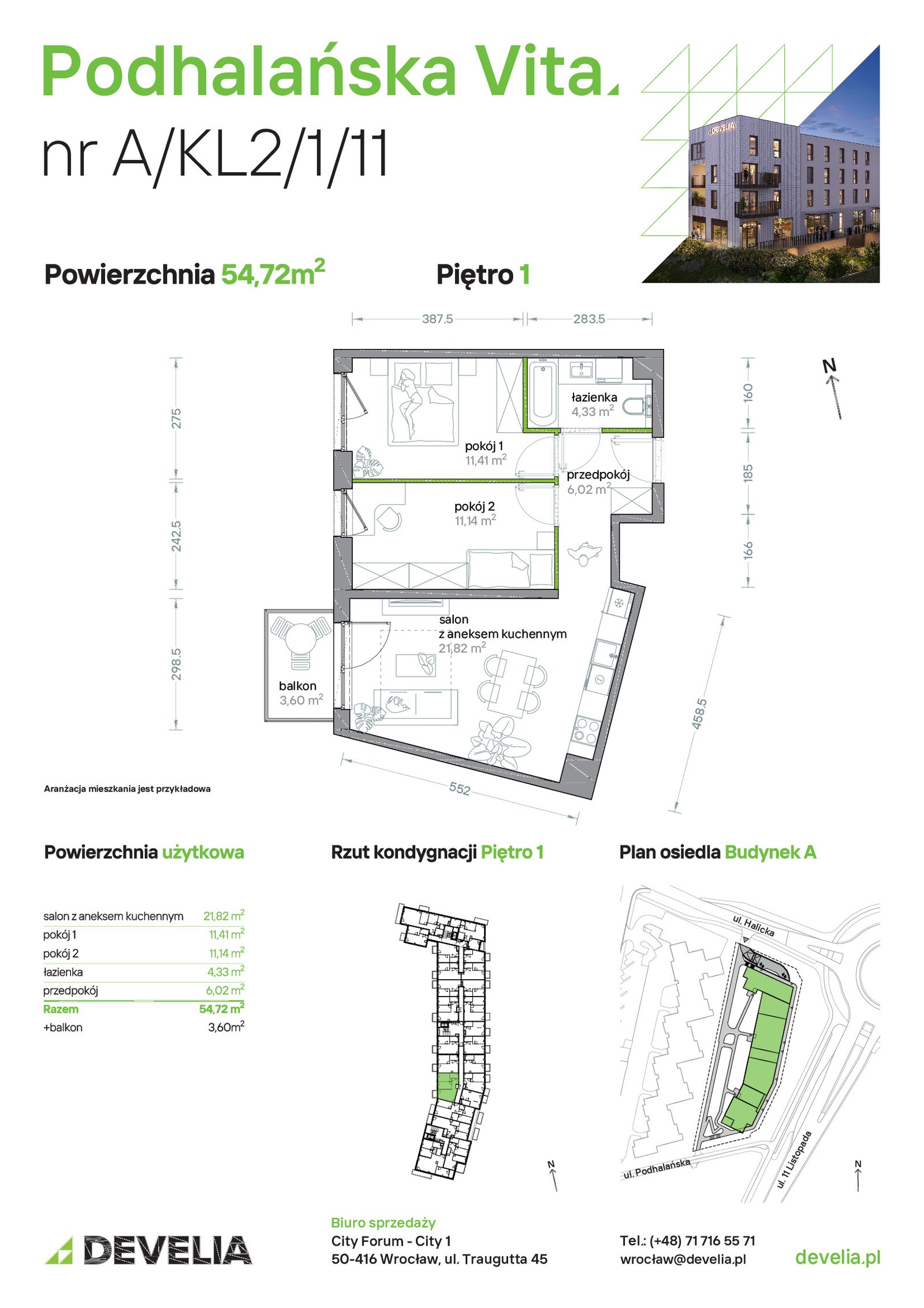 Rzut A/KL2/1/11 — Podhalańska Vita