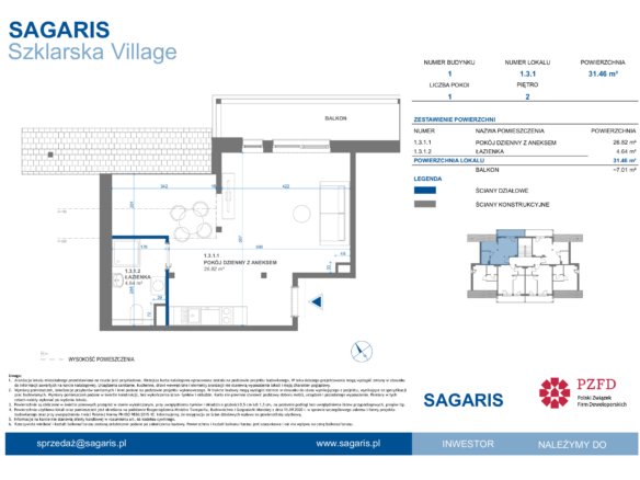 1_3_1 — Szklarska Village- apartamenty inwestycyjne