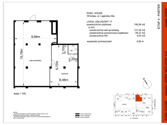 U17 — Pixel House- lokale użytkowe