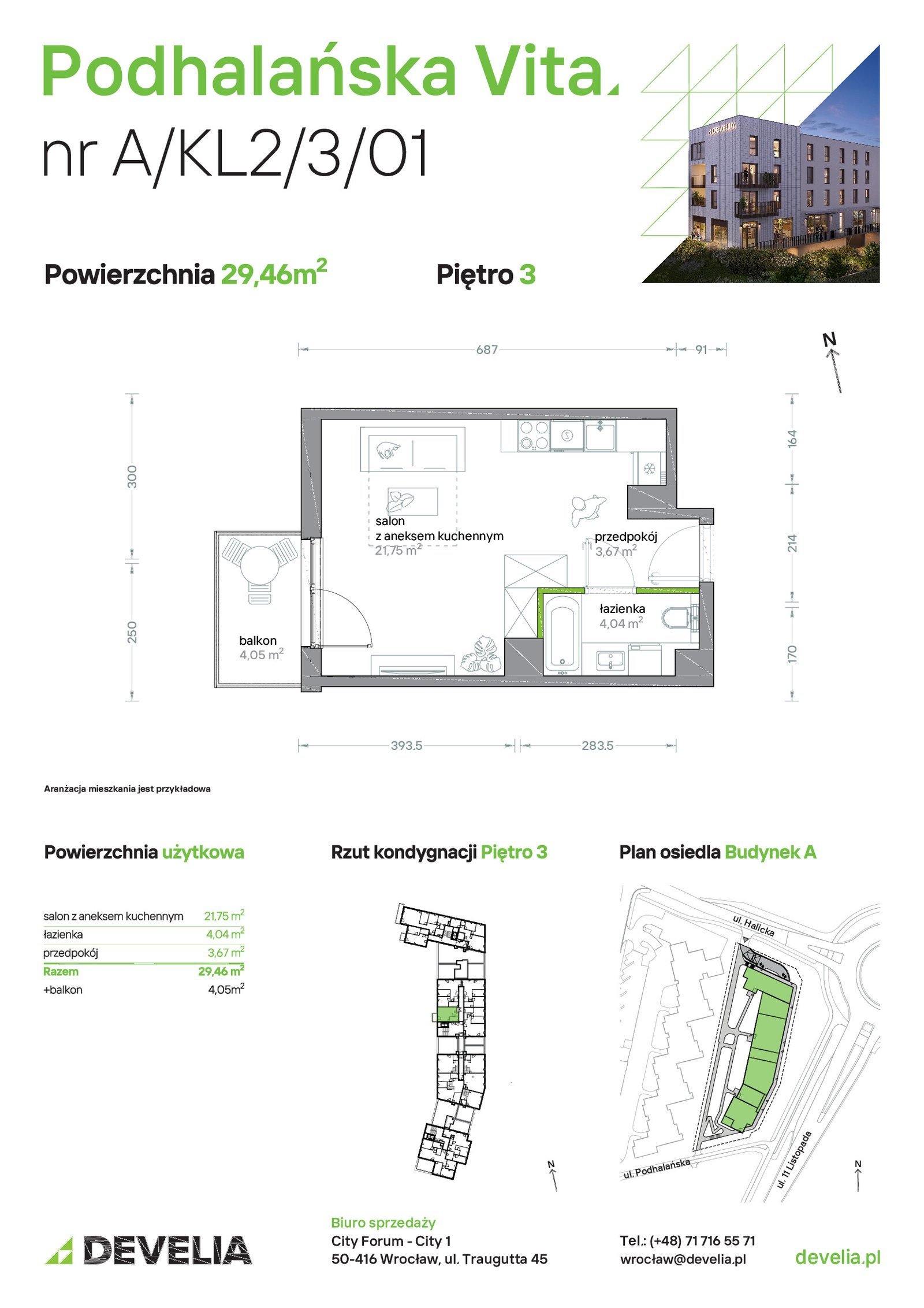 Rzut A/KL2/3/01 — Podhalańska Vita