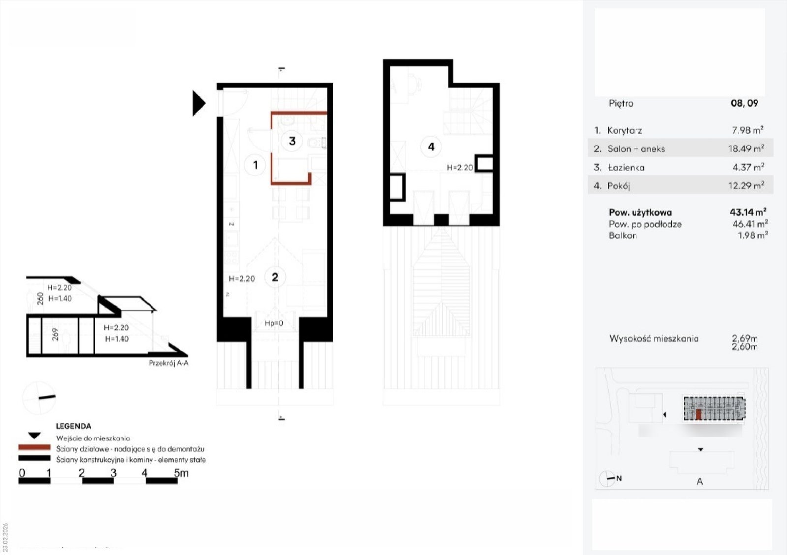 EZ.1.8.95 — Elewator – Mieszkania i Lofty