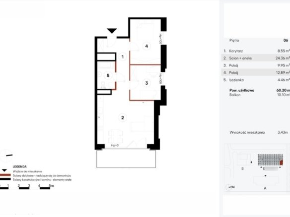 EZ.2.6.58 — Elewator – Mieszkania i Lofty