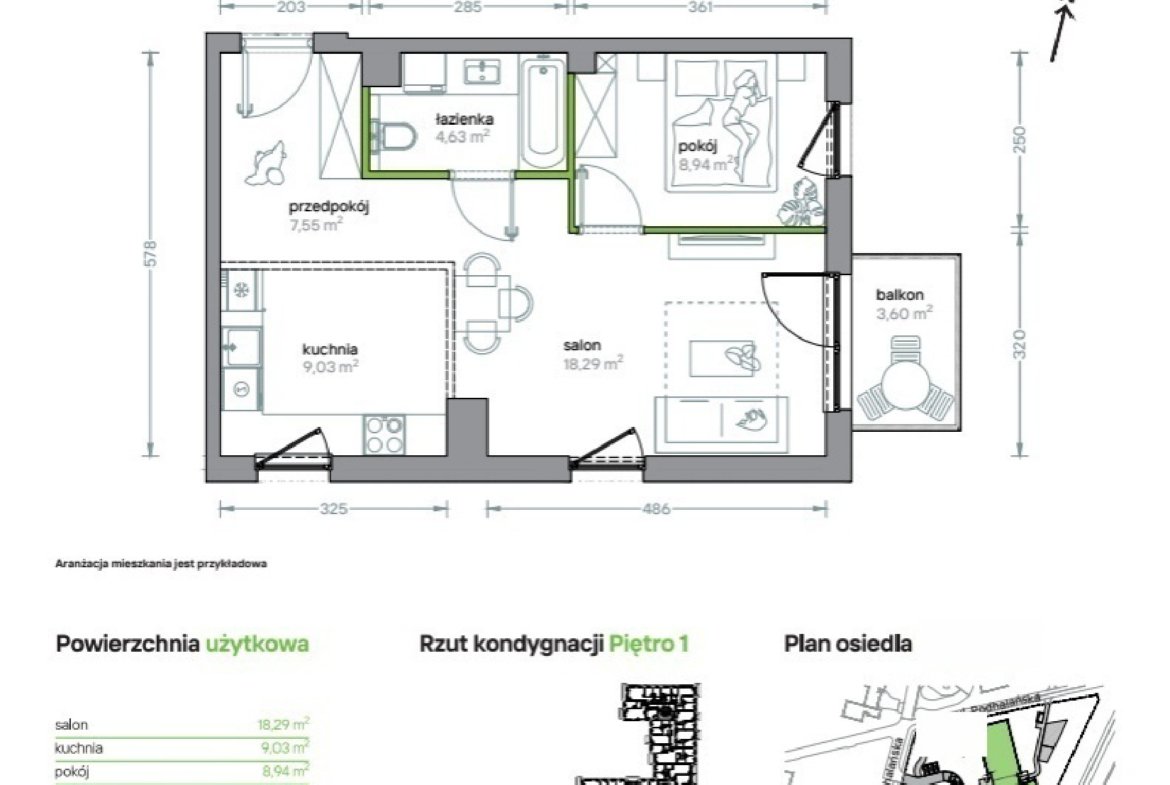 Floor plan B/KL7/2/07 — Podhalańska Vita