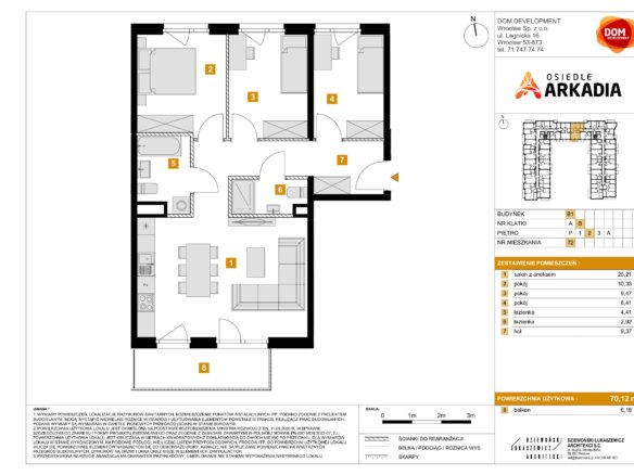 B1 72 — Osiedle Arkadia etap II