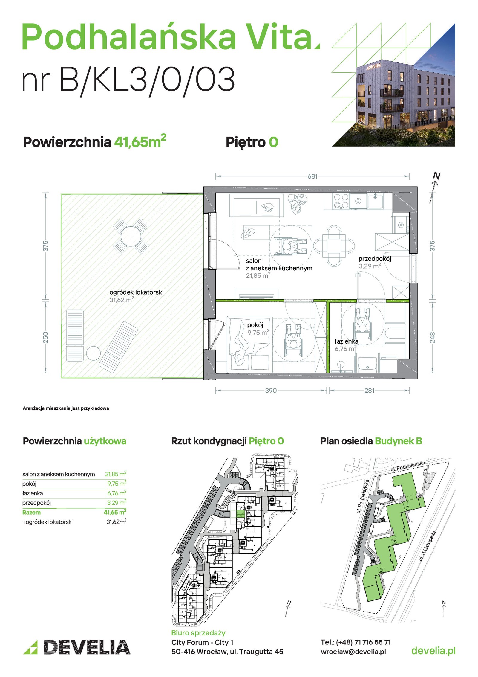 Rzut B/KL3/0/03 — Podhalańska Vita