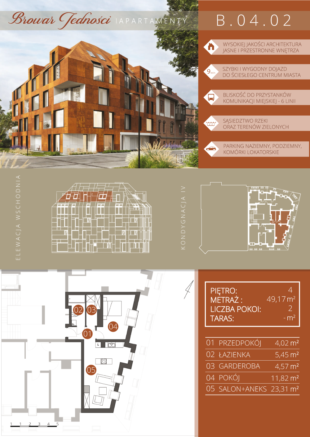 Rzut B42 — Browar Jedności