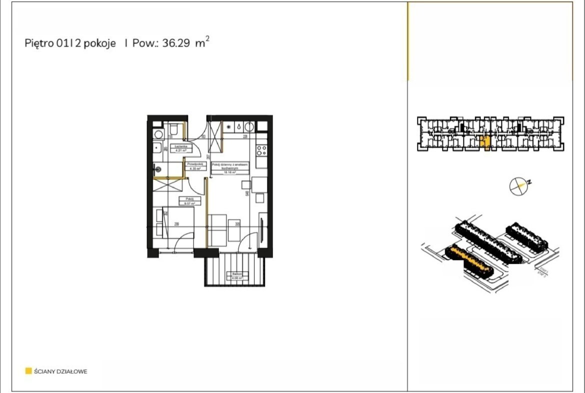 Floor plan F/13 — Rędzińska etap 4