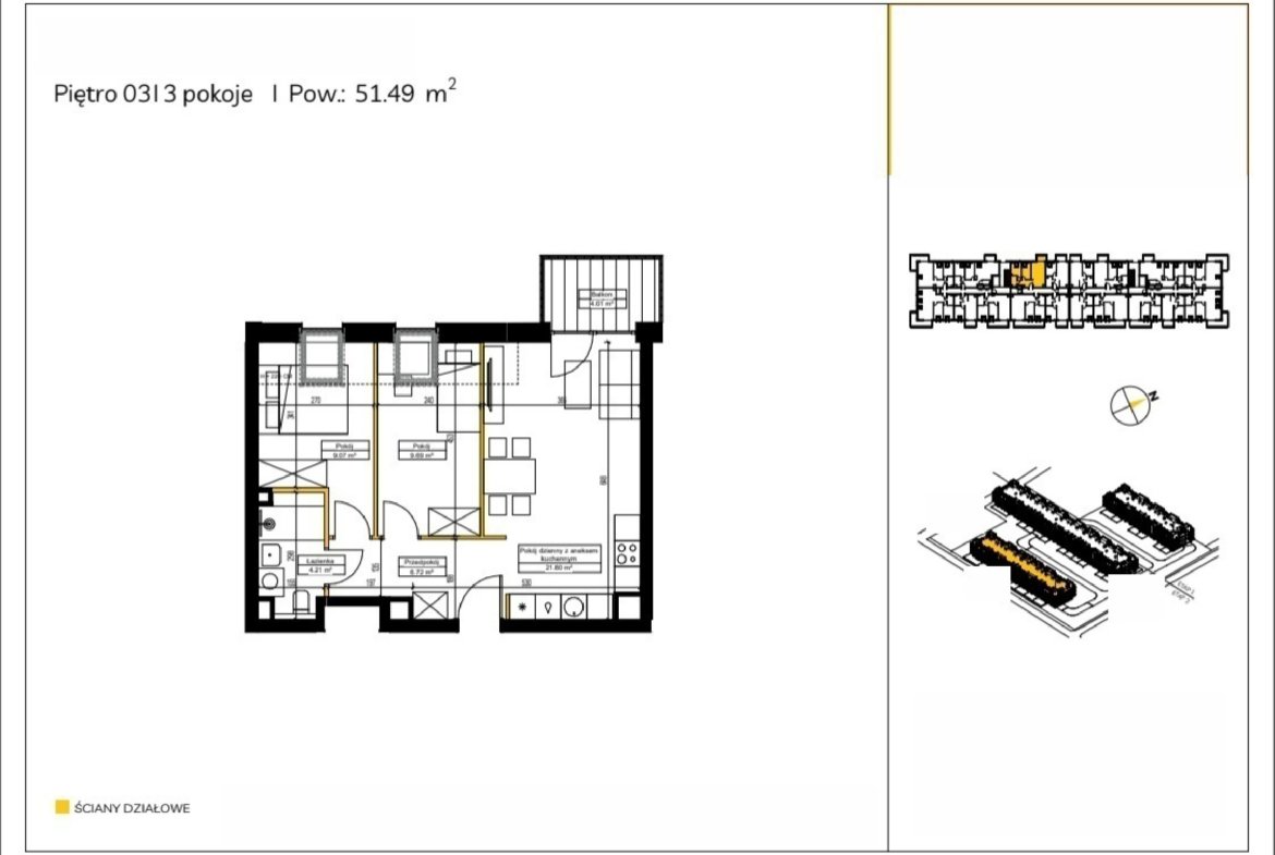 Floor plan F/31 — Rędzińska etap 4