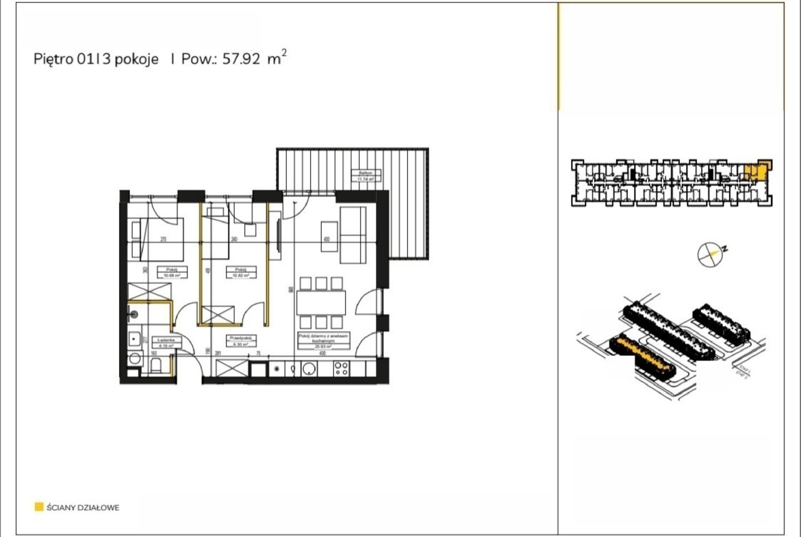 Floor plan G/12 — Rędzińska etap 4