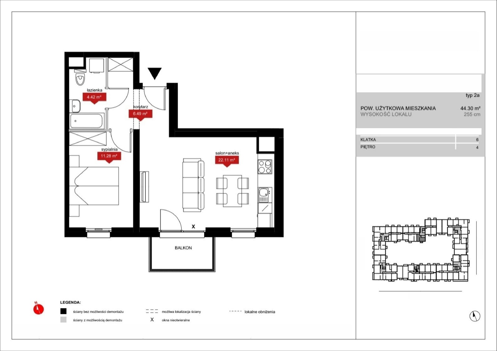 A6 44 — Atrium – Nowy Szczepin
