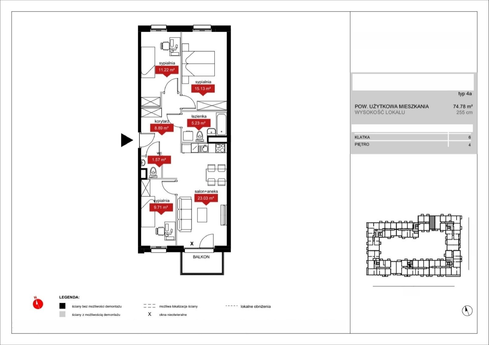 A6 52 — Atrium – Nowy Szczepin