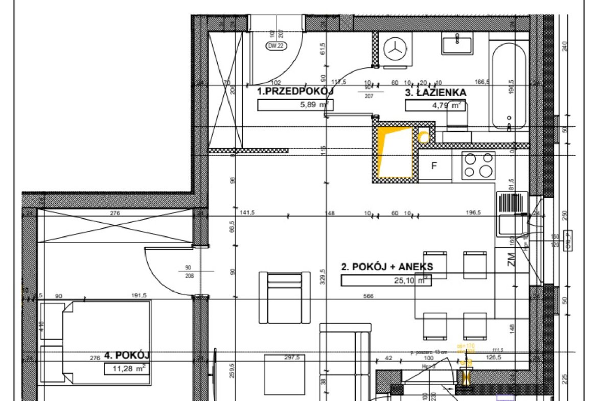 Планировка B140 — Nowe Centrum Południowe IV