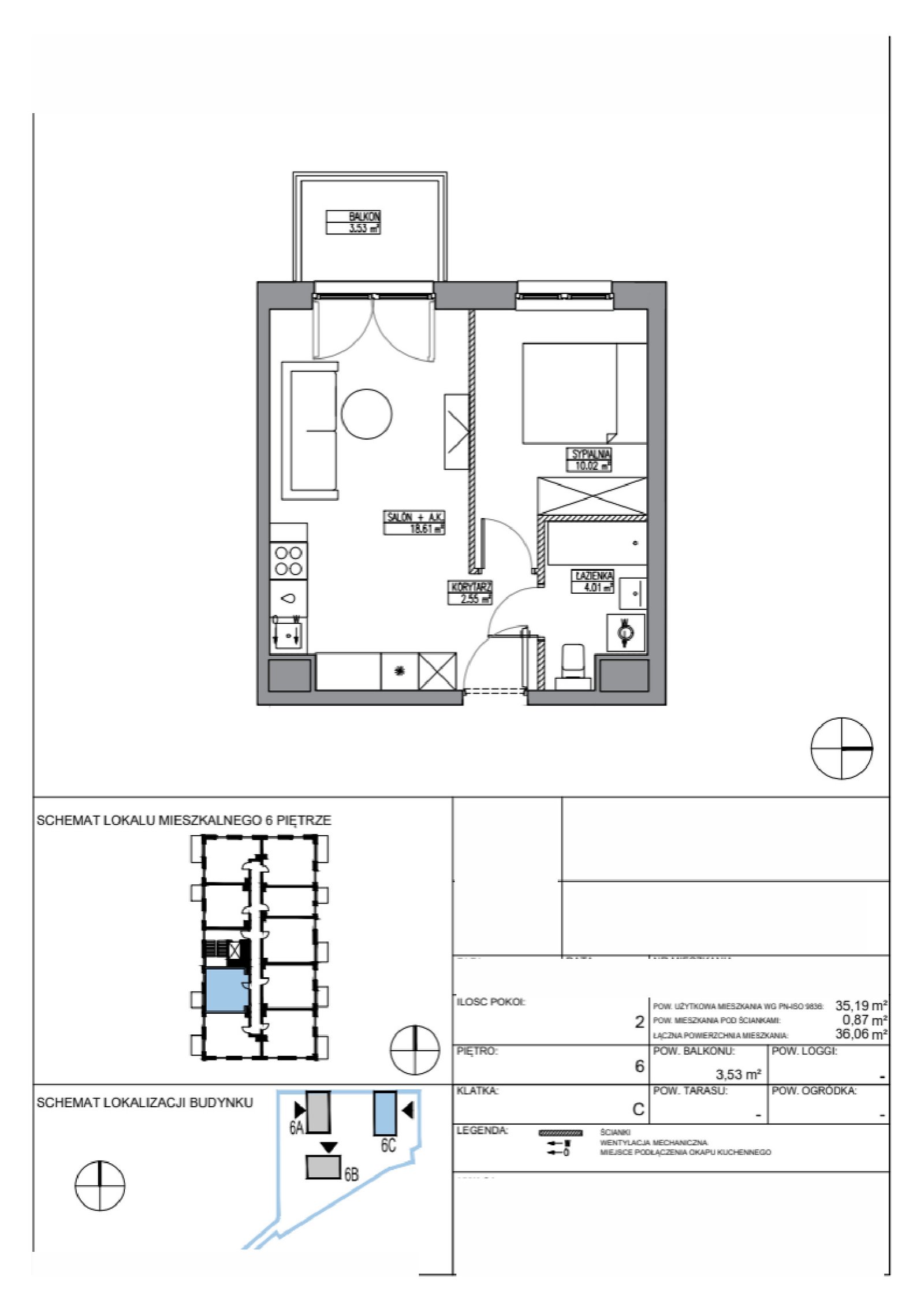 KR6/C/6/9 — Apartamenty Krakowska 6
