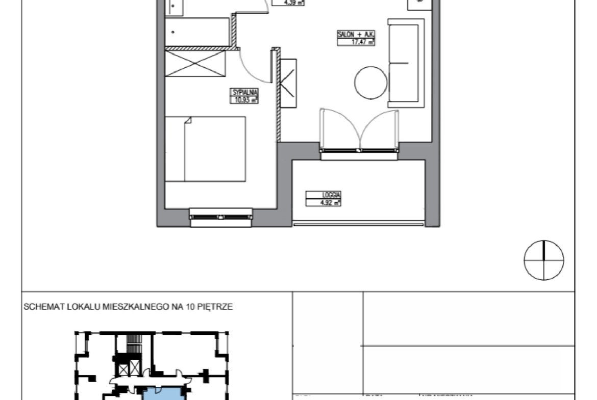 Планировка KR6/B/10/3 — Apartamenty Krakowska 6