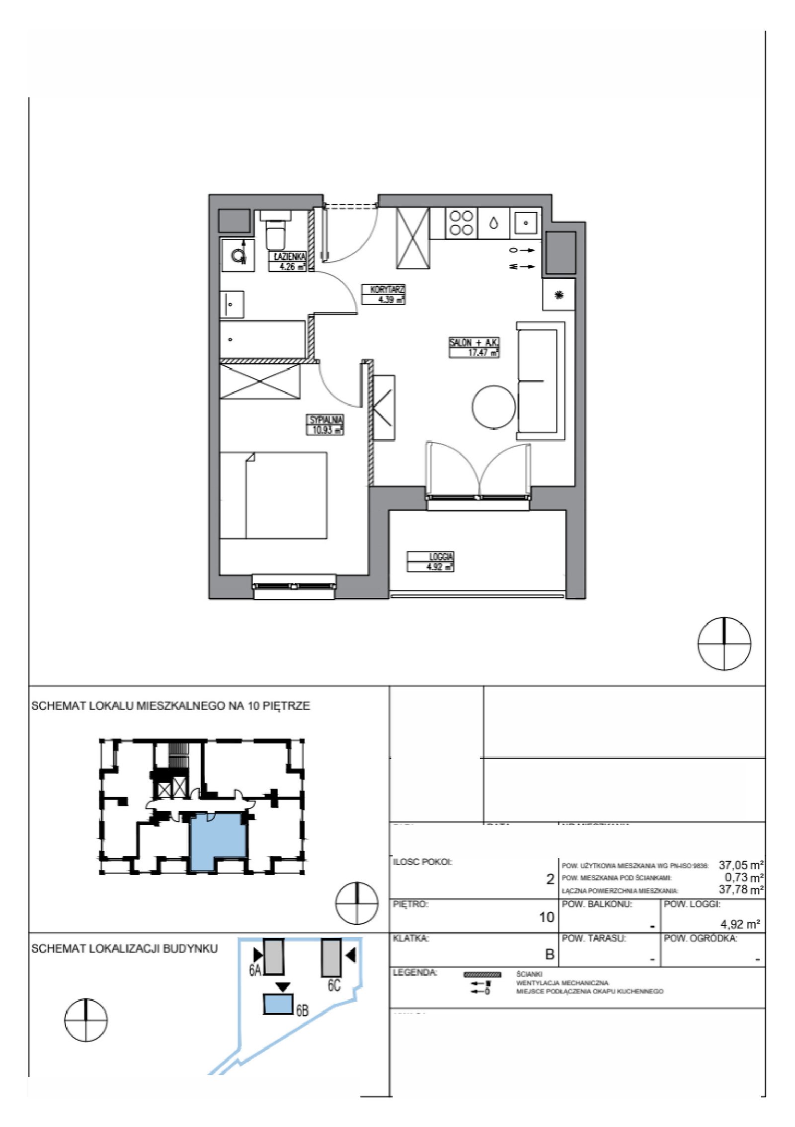 KR6/B/10/3 — Apartamenty Krakowska 6