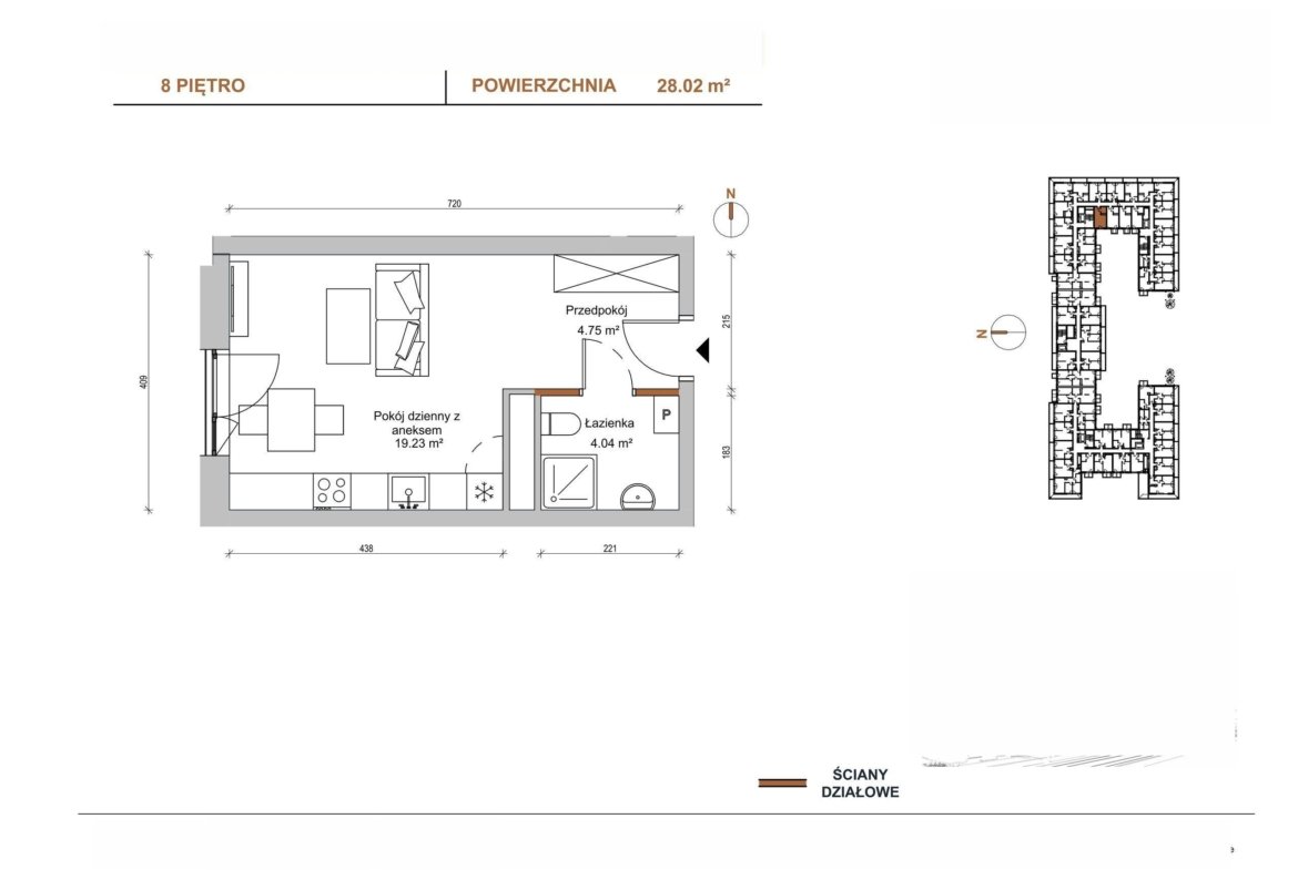 Floor plan D/813 — Braniborska 10
