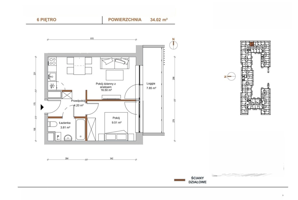 Floor plan D/610 — Braniborska 10