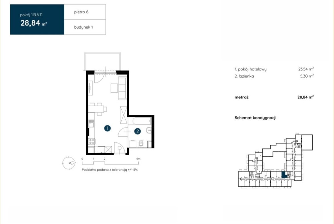 Floor plan 1.B.6.11 — Motivo