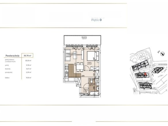 F1-0-3 — Lokum Porto bud E, F i H