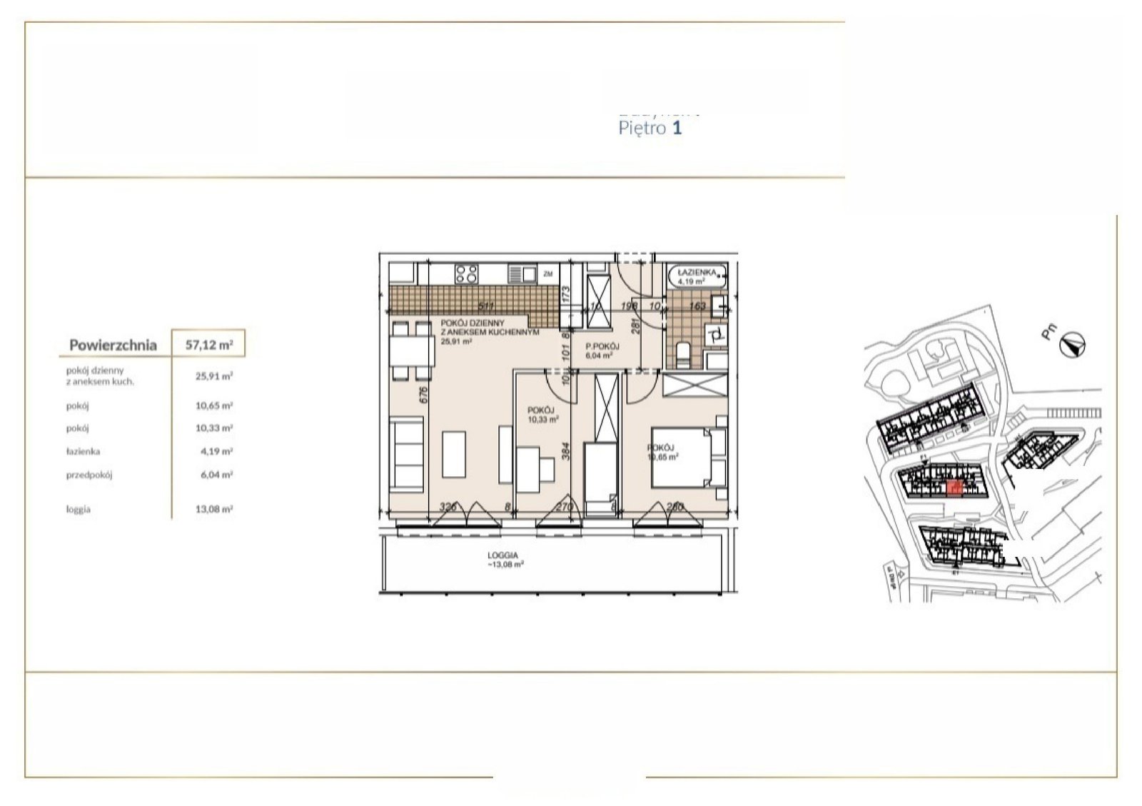 F1-1-15 — Lokum Porto bud E, F i H