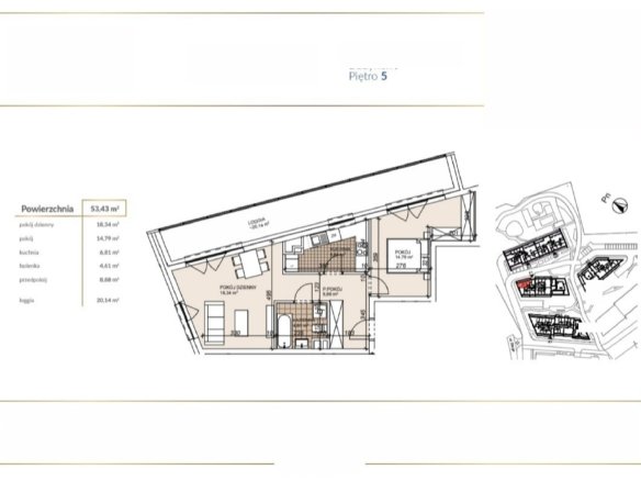 F1-5-54 — Lokum Porto bud E, F i H